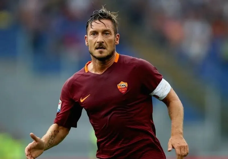 Totti trong màu áo đội tuyển Ý, góp phần viết nên trang sử với chức vô địch World Cup 2006